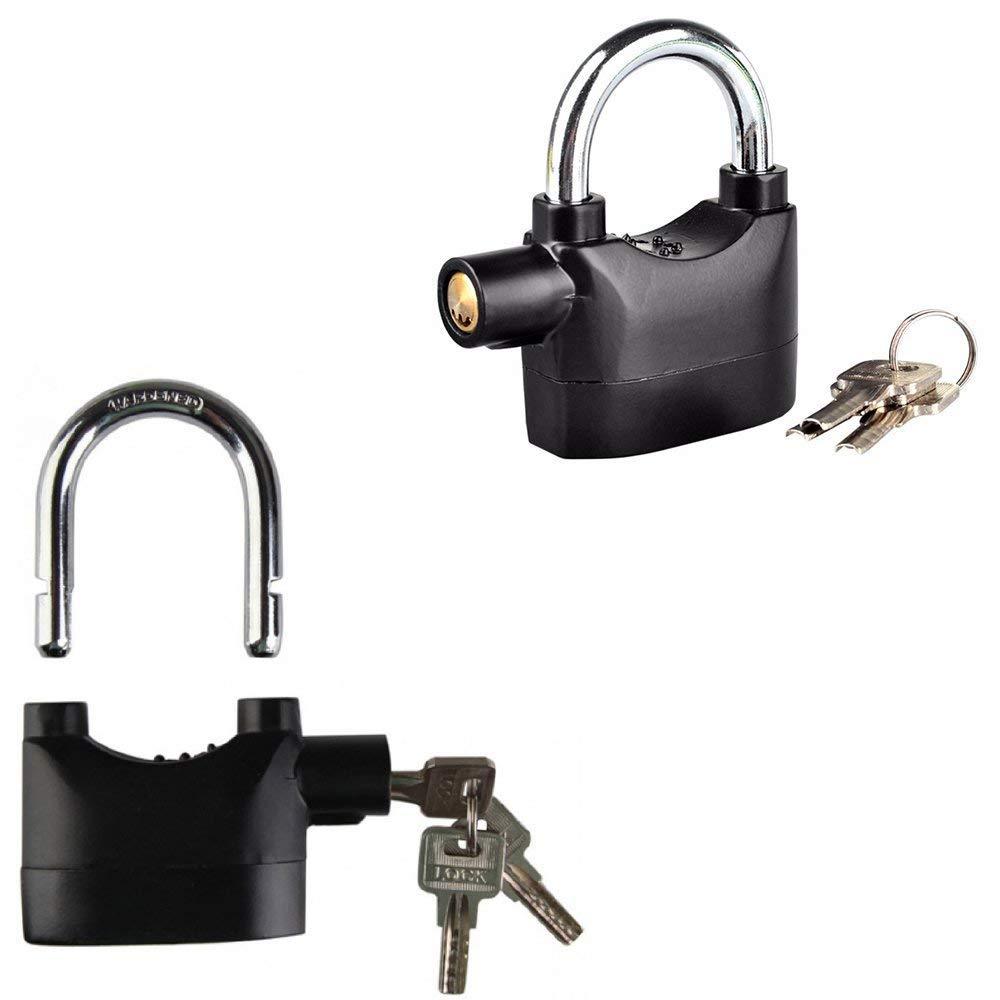 Anti-theft padlock with built-in smart alarm for security Anti-theft padlock with built-in smart alarm for security